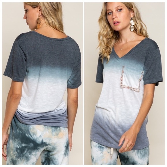 POL Not so Basic Hand Dyed Knit Top - Picture 4 of 14